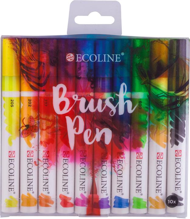 Talens Ecoline (Mehrfarbig, 10 x)