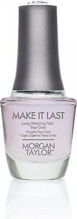 Actual product image Morgan Taylor MAKE IT LAST top coat 15 ml (Make It Last, Top coat)