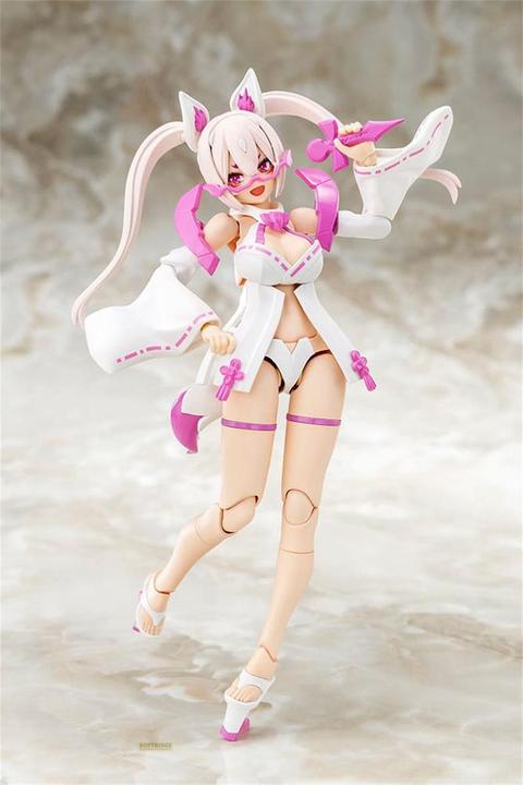 Actual product image Kotobukiya Megami Device Plastic Model Kit 1/1 Asra Nine-Tails Matsuri 14 cm