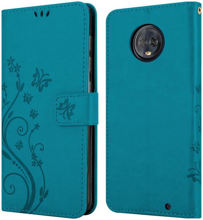 Immagine prodotto Cadorabo Copertina del libro di fiori (Motorola Moto G6 Plus)