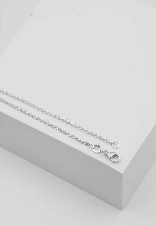 Actual product image Muau Round anchor (750/18K white gold, 40 cm)