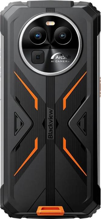 Immagine prodotto Blackview BV8100 (Dual Sim - display da 6,5" - 256 GB, 8 GB di RAM - NFC) Arancione (256 GB, Arancia, 6.50", Doppia SIM, 50 Mpx)