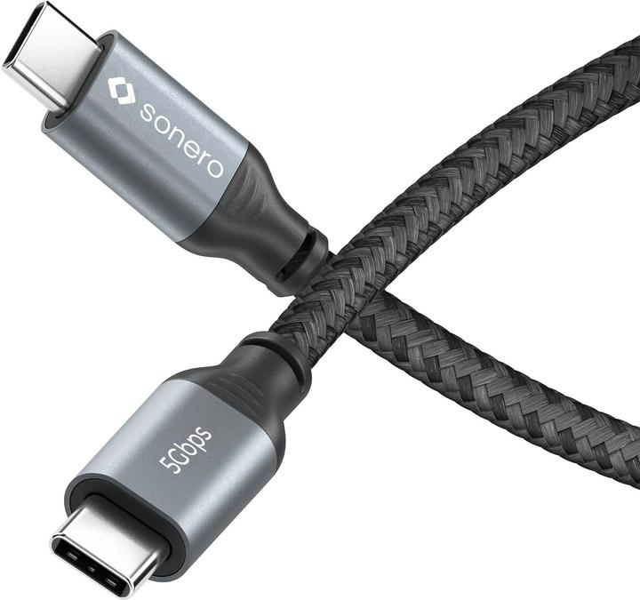 Image du produit Sonero Câble USB C - USB C 1 m (1 m, USB 3.2 Gen 1)