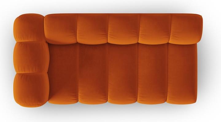Actual product image Micadoni Velvet Left Modular Sofa, "Lupine", 3 Seats, 175x95x70Made in Europe (2 person sofa, 3-seater, 4-seater)