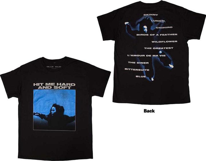 Produktbild Billie Eilish Hit Me Hard And Soft Tracklist Back Print (L)