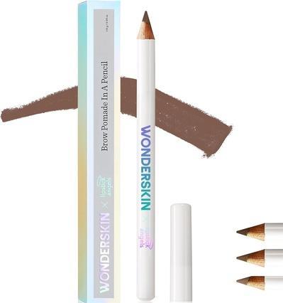 Wonderskin Augenbrauenstift Anspitzbarer Brauenstift für natürlich aussehende Brauen Braun