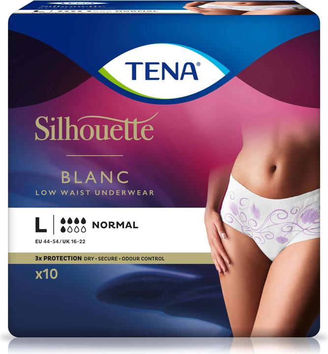 Actual product image Tena LADY Insoles for bladder incontinence Pants Discreet Size L (10 x, Large)