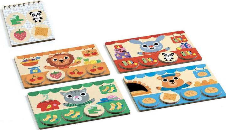 Image du produit Djeco Boutique Memo Loto (Multilingue)