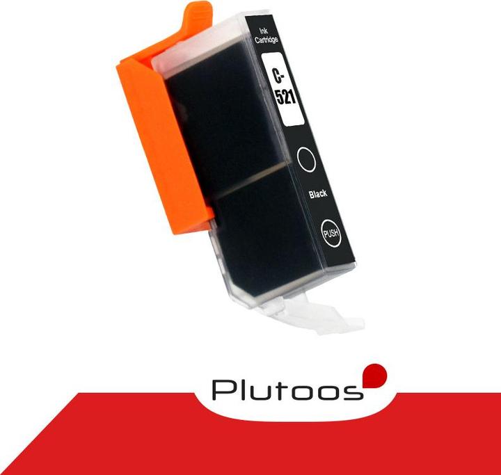 Image du produit Plutoos Cartouche Canon CLI-521 BK XXL compatible, Photoblack (CF)
