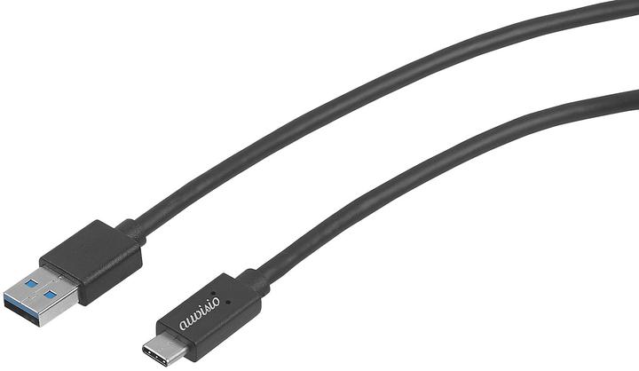 Auvisio USB-3.0-Anschlusskabel (Typ C auf Typ A) (1 m, USB 3.0)