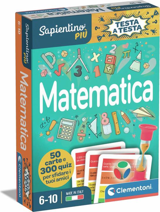 Immagine prodotto Clementoni Sapientino - Testa a Testa: Matematica (Italiano)