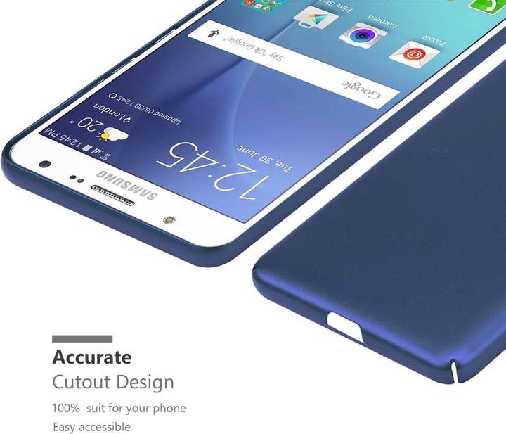 Actual product image Cadorabo Hard Cover Matt Metal Cover (Samsung Galaxy J7)
