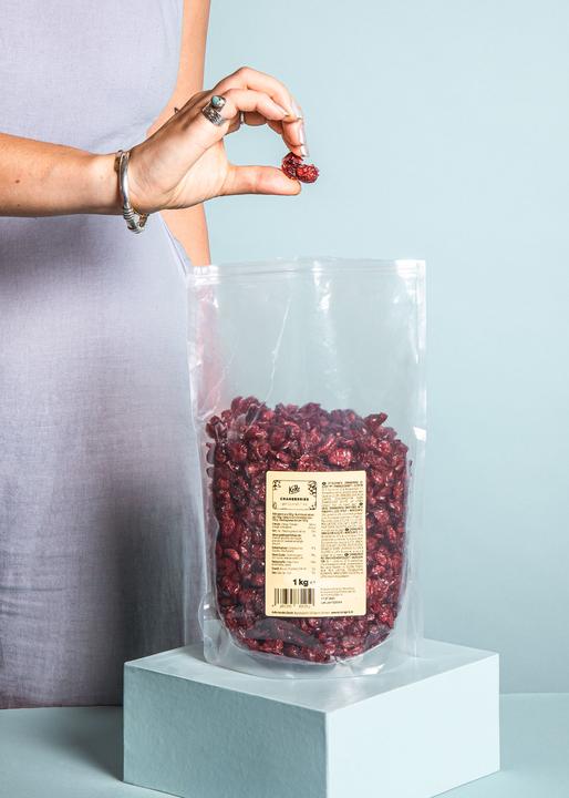 Actual product image KoRo Cranberries with no added sugar (1000g) (1000 g)