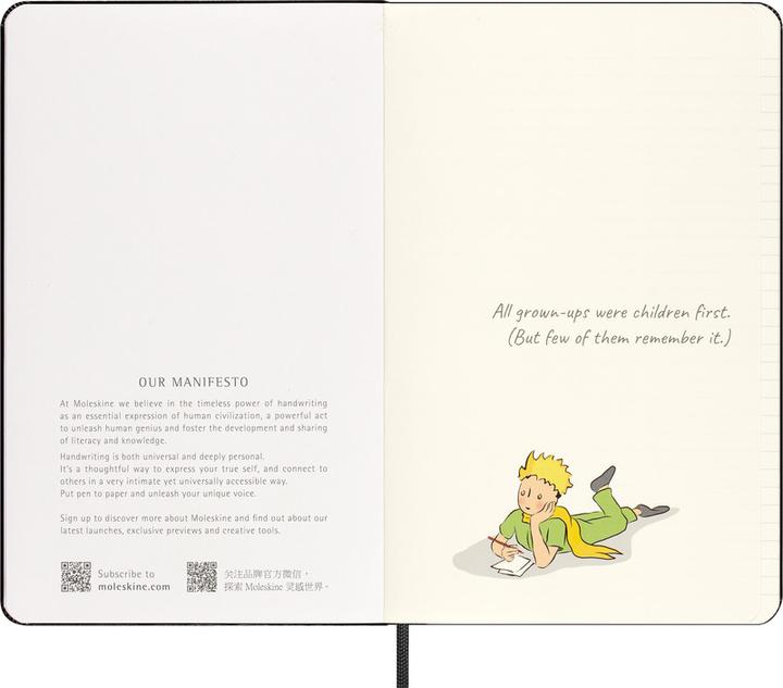 Produktbild Moleskine Der kleine Prinz (130 x 210 mm, Liniert, Harter Einband)