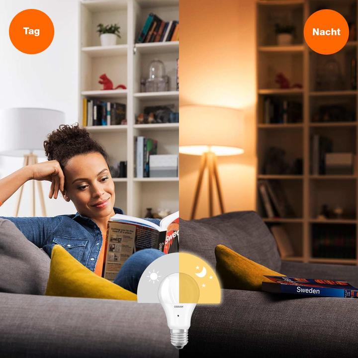 Actual product image Osram LEDSCLA75DS 10W/827 230VFR E27 4X1 (E27, 10 W, 1055 lm, 4 x, F)