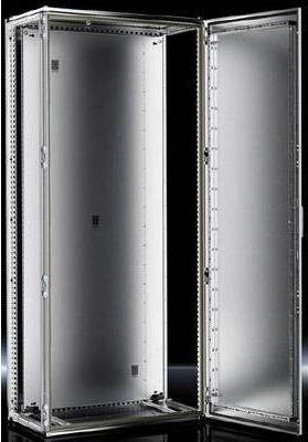 Actual product image Rittal VX 8807.010 Control cabinet 800 x 2000 x 600 sheet steel light grey (RAL 7035) 1 pc. (19 inch rack)