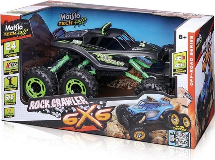 Produktbild Maisto TECH gesteuertes Auto Rock Crawler 6x6, 82745