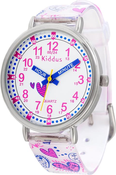 Immagine prodotto Kiddus Cuori di insegnanti del tempo (inglese) (Orologio da polso analogico, 33 mm)