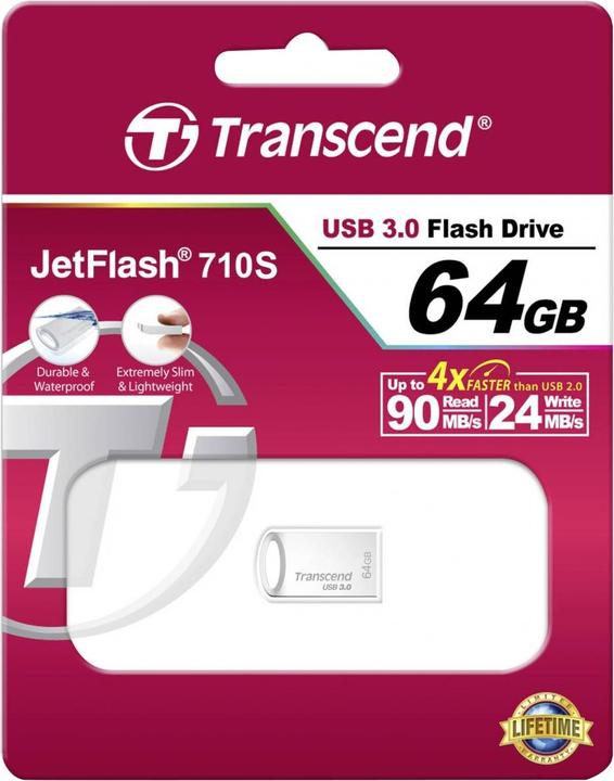 Immagine prodotto Transcend JetFlash 710S (64 GB, USB-A)