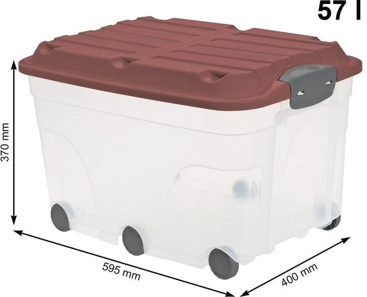 Actual product image Rotho Roller 6 (59.5 x 40 x 37 cm, 57 l)