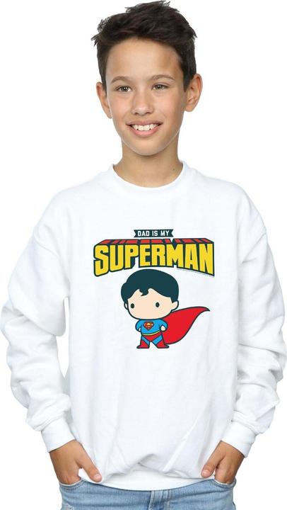 Produktbild Superman My Dad Is My Hero Sweatshirt Jungen (140, 146)