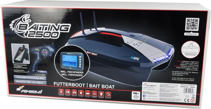 Produktbild Amewi Futterboot GPS+Fischfinder
