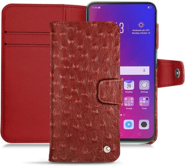 Actual product image Noreve Leather case wallet (Oppo Find X)