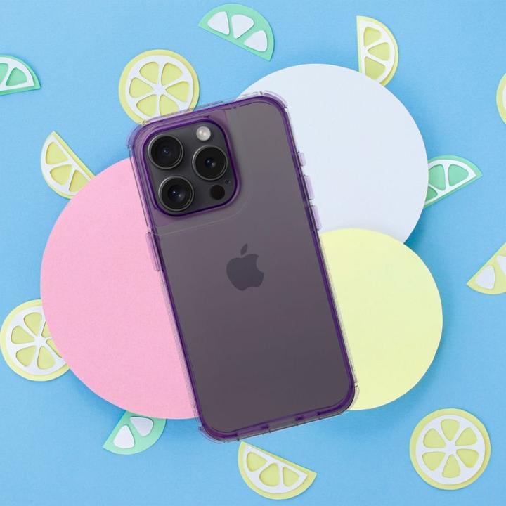 Immagine prodotto OEM Back panel cover MATRIX CLEAR Case for IPHONE 16 Pro light violet (Apple iPhone 16 Pro)