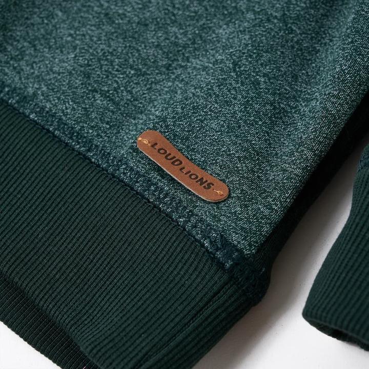 Produktbild VidaXL Kinder-Kapuzenpullover Dunkelgrün 92,Material: 92 (92)