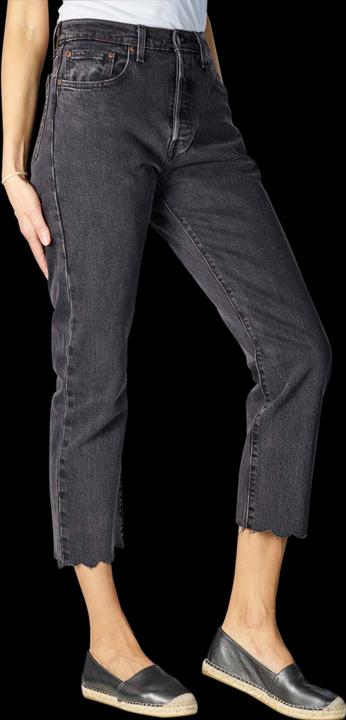 Actual product image Levis 501 Cropped Jeans Straight Fit lady crush (W29/L26)