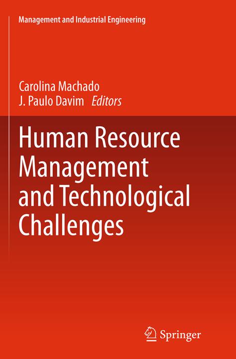 Produktbild Human Resource Management and Technological Challenges (Carolina Machado, J. Paulo Davim, 2016)