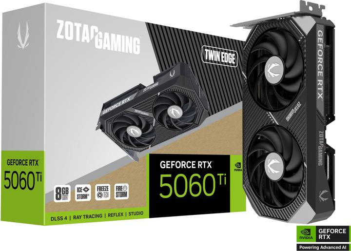 Actual product image Zotac GeForce RTX 5060 Ti Twin Edge (8 GB)