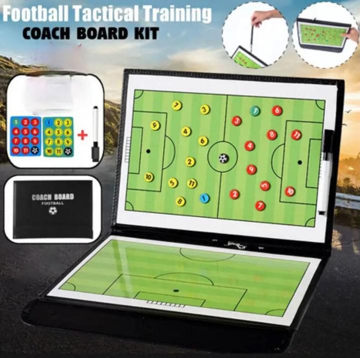 Image du produit Champ Tableau tactique magnétique pliable pour l'entraînement de football