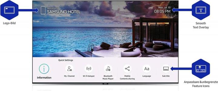 Produktbild Samsung Hotel-TV HG65ET690UE 65 (65", LED)