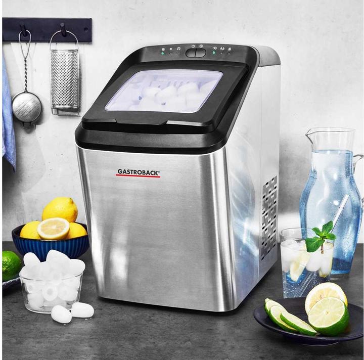 Immagine prodotto Gastroback 41143 Fabbricatore di ghiaccio Bartender Pro (Spina CH)