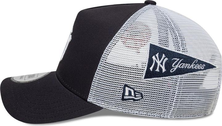 Actual product image New Era A-Frame Trucker Cap - Multi Patch New York Yankees (One size)