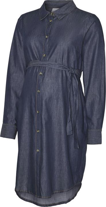 Actual product image Mamalicious MLNATALIA Umstandskleid Hemdblusenkleid (L)