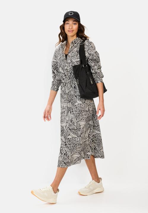 Immagine prodotto Camel Active Langes Hemdblusenkleid mit Allover-Print (L)