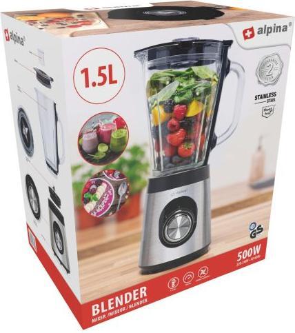 Produktbild alpina Blender 230V SS 1,5l 500W