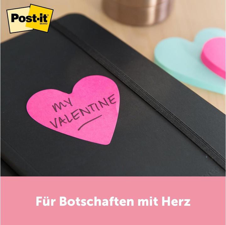 Produktbild Post-it Herz (7 x 7 x 12.5 cm)