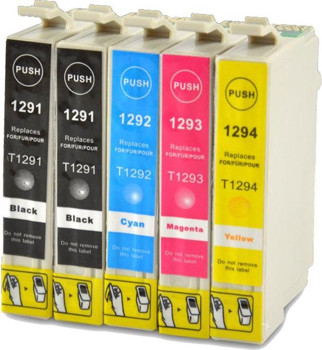 Immagine prodotto Hermex Cartuccia d'inchiostro alternativa alla Epson T1295 (M, FC, C, Y)