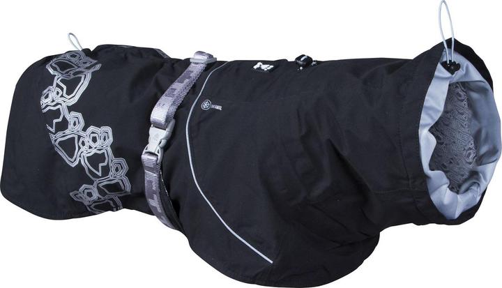 Actual product image Hurtta Drizzle Coat raven Gr.20 sw (20, Dog coat)