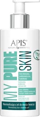 Apis Natural Cosmetics Apismy Pure Skin Normalizing Face Wash Gel 300ml (Gel, 300 ml)