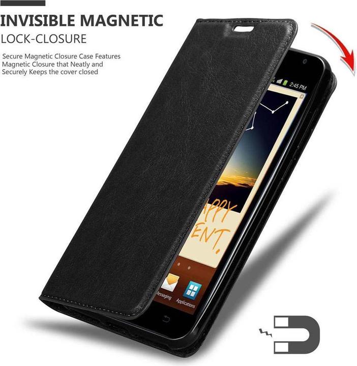 Produktbild Cadorabo Book Invisible Magnet Cover (Samsung Galaxy NOTE 1)