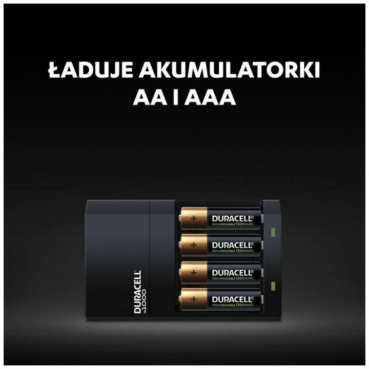 Actual product image Duracell CEF14 + aku 2+2 (4 pcs., AA, 750 mAh, Battery + charger)