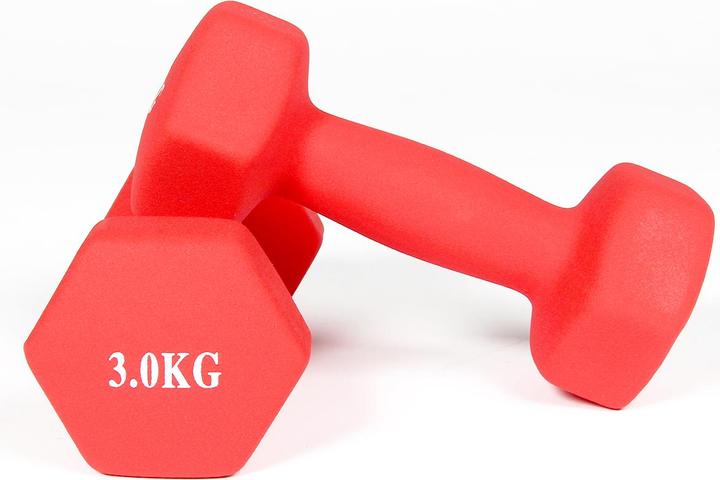 Immagine prodotto Gladiatorfit Manubri in neoprene (2 x 3 kg)