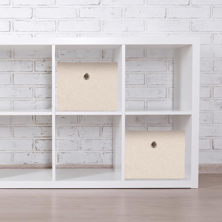 Produktbild Relaxdays 2x Aufbewahrungsbox (20.5 x 25 x 16 cm, 8 l)