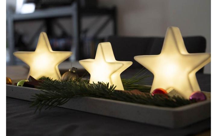 Actual product image 8 seasons design Motif light LED Shining Star Micro XS 9 cm, White (110 lm)