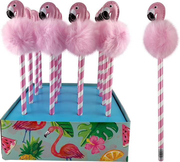 Produktbild Roost Bleistift Flamingo Pom Pom HPTS-073