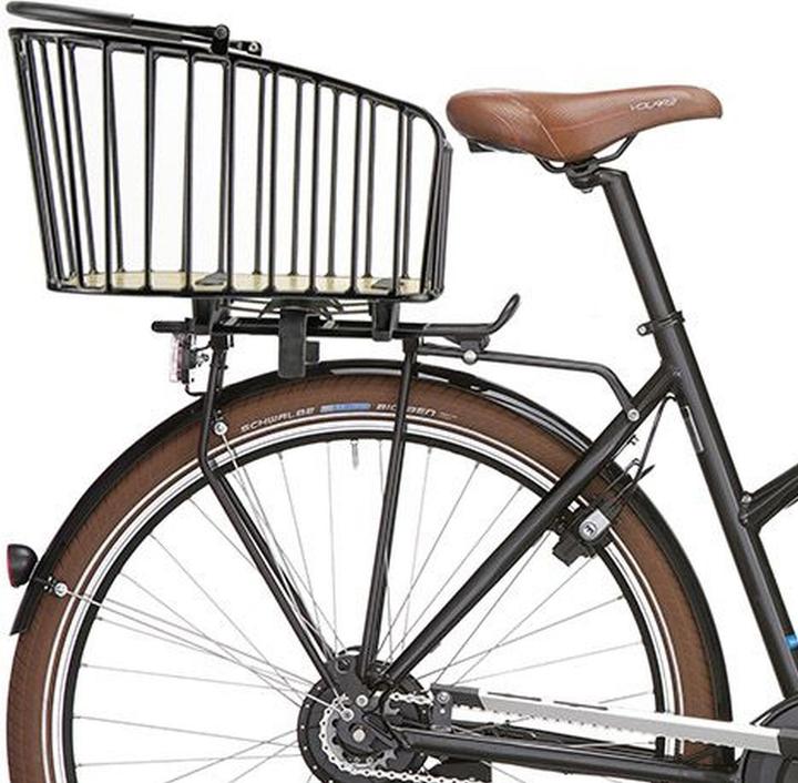 Image du produit KlickFix Panier arrière pour vélo Aluminio GT avec pince à panier (21 l)